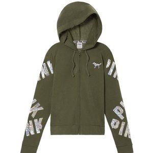 NWOT PINK Sequin Hoodie 💖